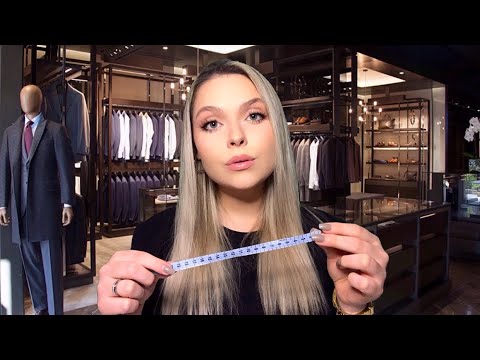 АСМР на Български| Ролева Игра: Релаксиращо Измерване за Костюм|ASMR in Bulgarian: Suit Measuring RP