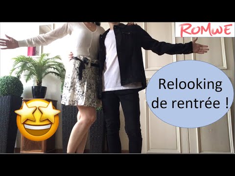 ASMR * Relooking de rentrée avec mister ASMR * ROMWE