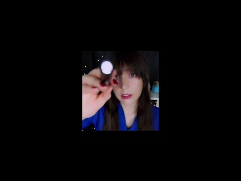 ⭐ASMR Fast Eye Exam with Light 🔦