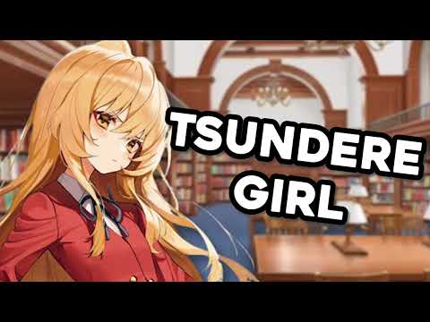 ASMR Tsundere Girl confesses to you! Roleplay