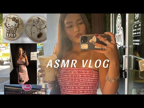 ASMR Downtown Vlog