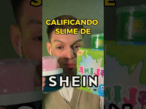 EL PEOR SLIME ES DE SHEIN? #asmr CALIFICANDO #SLIME #shorts #asmrvideo #viral