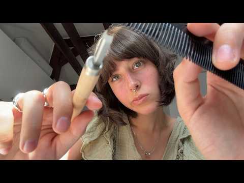 asmr scalp check and treatment