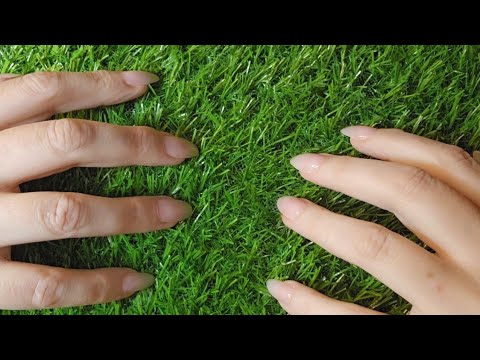 ASMR Scratching Artificial Grass | No Talking