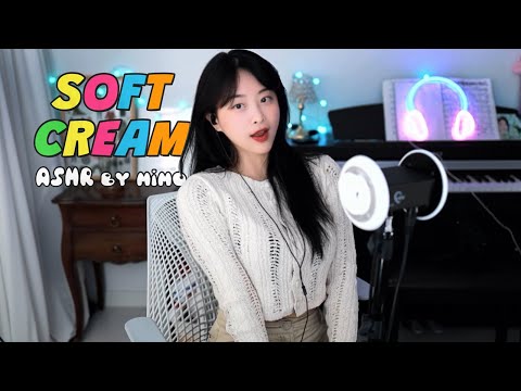 Gently Cream Ear massage (한국말 수다) ASMR