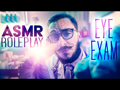 ASMR ROLEPLAY 👨🏻‍⚕️EYE Exam & Vision Tests 👁️FLASHLIGHT 🔦