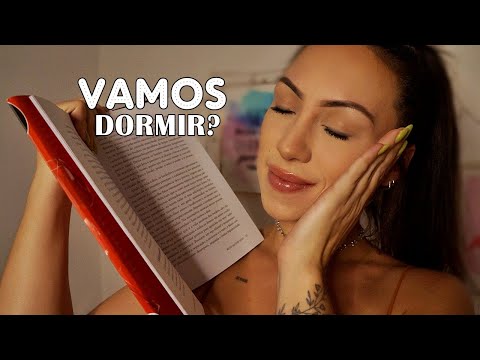 ASMR LENDO UMA HISTÓRIA (para quem precisa relaxar e dormir)