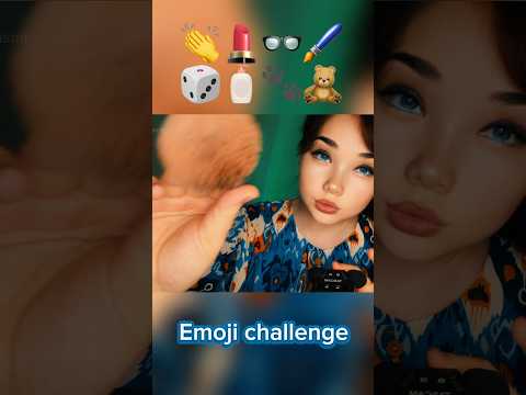ASMR/ emoji challenge/ uyqu va tinchlanish #triggersforsleep #relax #asmr #visualtingle