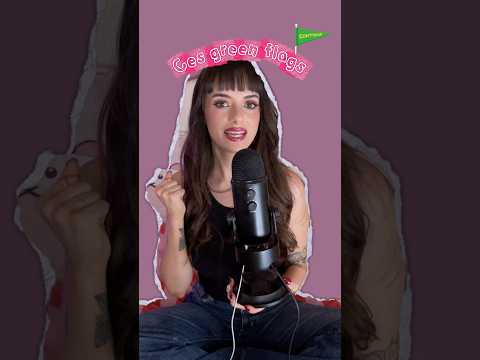 #ASMR | Les GREEN FLAGS dans un COUPLE ✅💕 #asmrfrançais #relationamoureuse