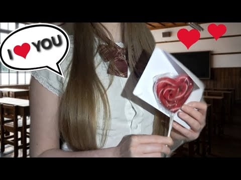 ASMR | Classmate CONFESSES her CRUSH on you. | Interactive roleplay. 
