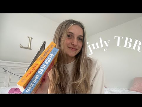 my july tbr! all the books i want to read in july