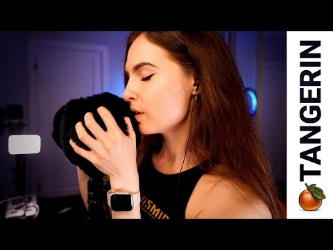 ASMR Scratching / Fluffy Mic / Ear Massage | Tangerin