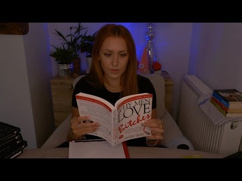 ASMR Library RP (Checking in books, writing, typing, mumbling, limited talking)