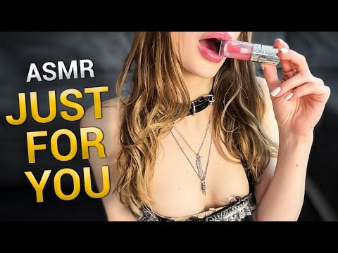 [4K USA ASMR] Lip Ritual 💋 Real Lip Oil, Balm & Lipstick Sounds | Soft Beauty ASMR