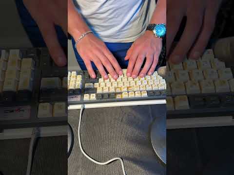Honey keyboard asmr