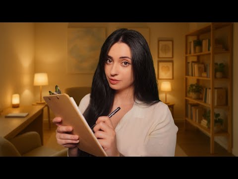 ASMR Psicóloga cariñosa te ayuda a sanar 🧠✨ Roleplay español
