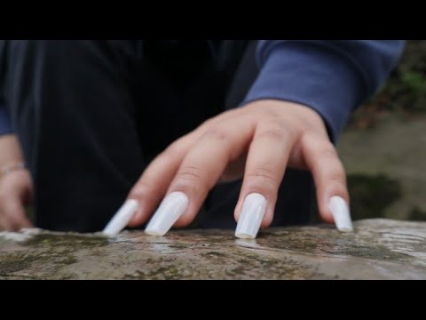 ASMR | Outdoor 'Floor' Scratching & Tapping ✨