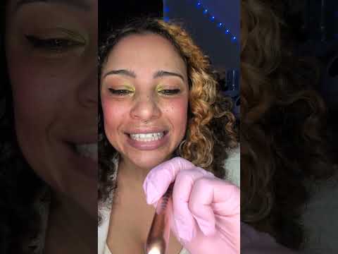 A Speedy ASMR Face Peel Before Your Full Session