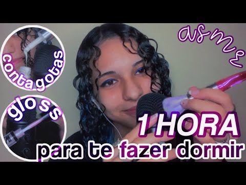 asmr 1 hora para quem PRECISA dormir! – sons de boca, gloss, conversa...