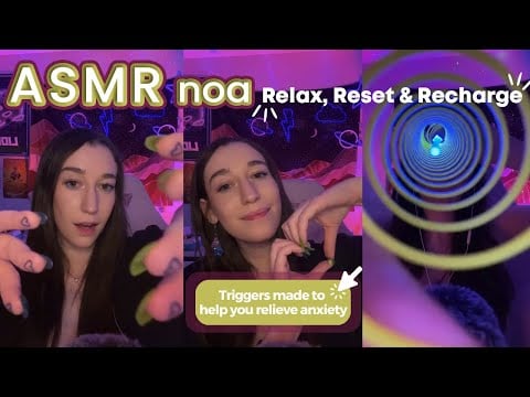 Click here to Fall Asleep in 15 Minutes | Extra Long ASMR for stress & anxiety 💕| live #266