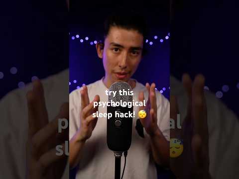 Try This Sleep Hack! 😴 #asmr