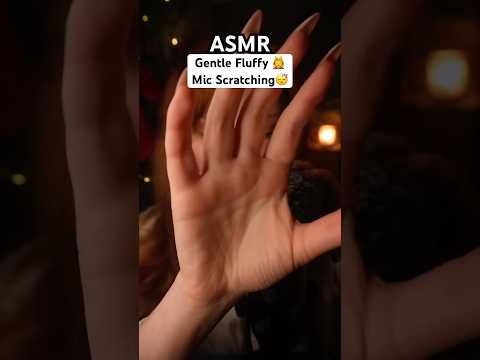 Enjoy longer ASMR👆🏻Fluffy Mic Scratching💆‍♀️to help you Slow down🫂