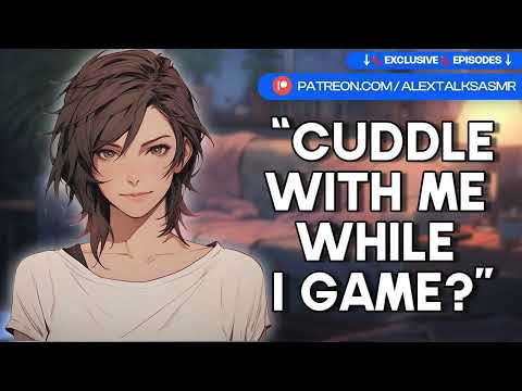 [F4A] Cuddling with your tomboy girlfriend while she plays Elden Ring [sleep aid] | ASMR RP