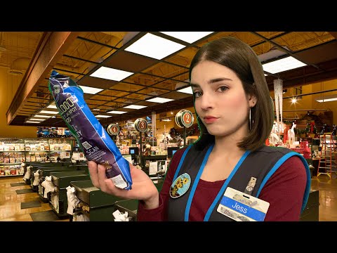 ASMR CAIXA DO SUPERMERCADO JULGANDO SUA COMPRA