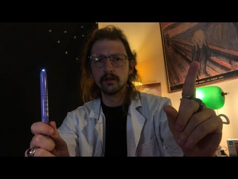 ASMR Cranial Nerve Exam Roleplay (3 Minute Version)