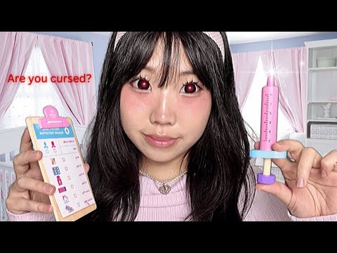 Cranial Nerve Exam for CURSED DOLLS 🎀 (YOU) ASMR