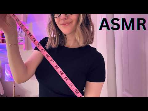 ASMR Extreme Close-Up Face Measuring & Glasses Fitting for INSTANT Sleep ✨