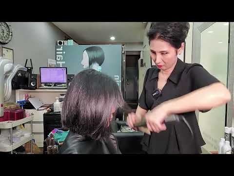 Korean ASMR Hair Salon: Fast-Paced Styling for Instant Energy and Relaxation ✂️💥