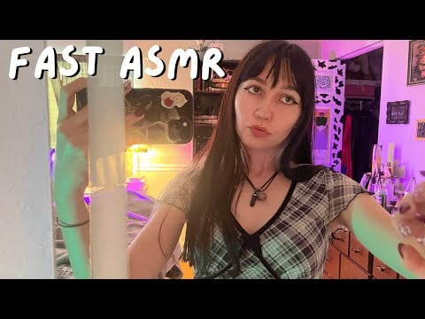 LOFI FAST ASMR - Camera Tapping and Scratching, Mirror Tapping, Hand Sounds