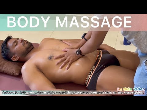 Full Body Deep Tissue Massage by IndianBarber | Extreme Relaxation ASMR #massage 