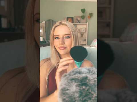 brushing your face🧚‍♀️💞 #asmr #sleep