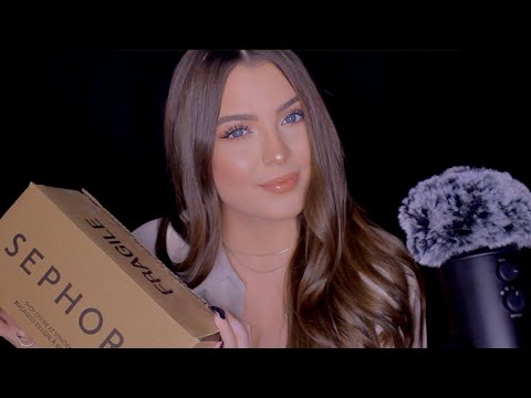 ASMR Sephora Makeup Haul 📦 (Whisper Ramble)