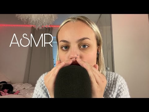 ASMR Pure Dry & Wet Mouth Sounds + Some Hand Movements 👄🤟🏼