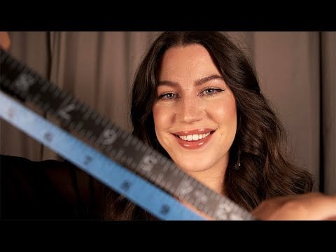 ASMR | Tailor Measures Your Hat Size🎩Close-Up Personal Attention