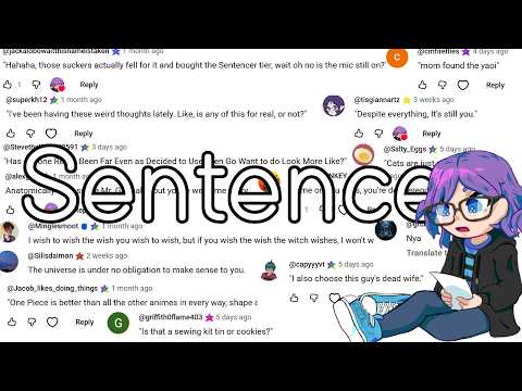 Sentenced To Sentences