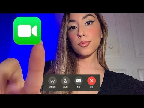 ASMR Long Distance Friend FaceTimes You (You can’t sleep)