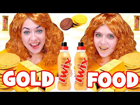 ASMR Candy Race Gold Candy, Chocolate, Jelly Mukbang