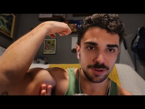 Male ASMR Assorted Triggers, Tapping on Arms