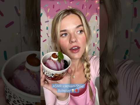 #asmr Icecream Shop Roleplay #fyp #skit #asmrvideo #asmrsounds #icecream #roleplay