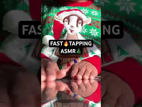 FAST 🔥 TAPPING ASMR 🌲 #asmr #satisfying #zen #asmrtriggers #relaxing #asmrvideos #fast