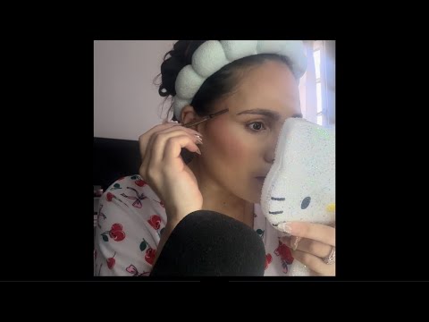 Asmr get ready with me voice over