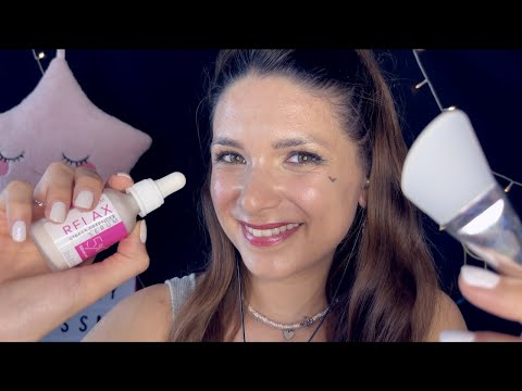 ASMR Freundin hilft dir deinen CRUSH zu klären - beste Anmachsprüche & Relax Beauty Skincare