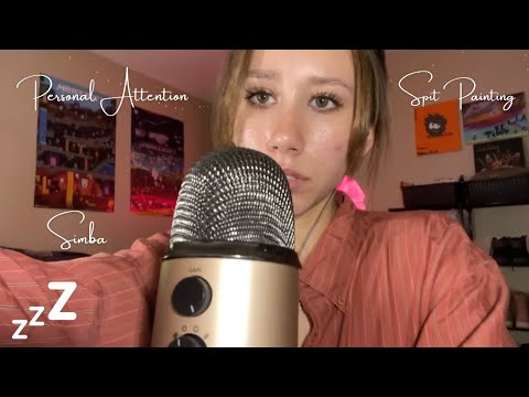 Dakota b ASMR Simba Compilation | Spit Painting, Mouth Sounds, Upclose Personal Attention