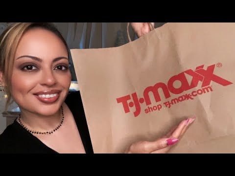 ASMR| T.J MAXX FALL HAUL (Clothing & Accessories) Tag Tapping, Fabric Sounds - Show & Tell to Relax