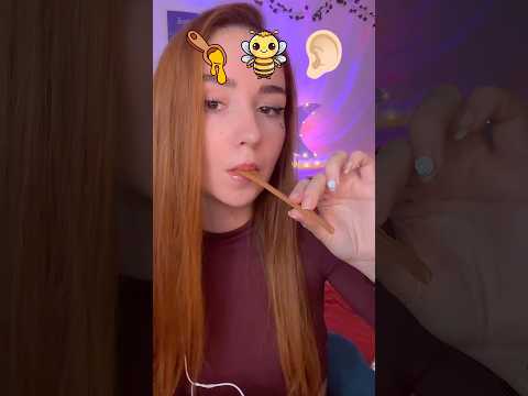 ASMR🍯🐝 #emojichallenge #asmr #honeycomb