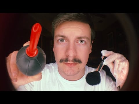 [ASMR] Quick Lens Cleaning with Fisheye Lens 2 | Visual ASMR Triggers | RV